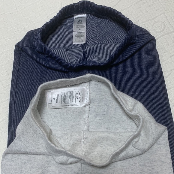 2T (5/$20) Carter’s 2-Pair Leggings - Picture 8 of 16